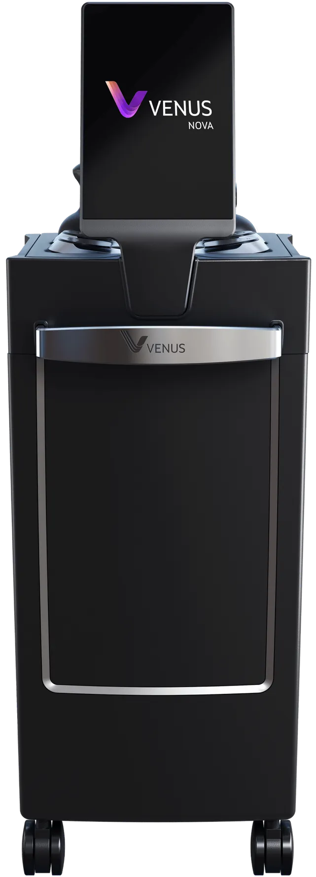 Venus Nova aesthetic treatment system with its console and applicators